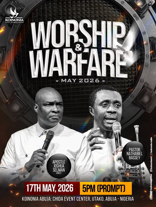 THE MAY EDITION OF OUR WORSHIP AND PRAISE &WARFARE SERVICE