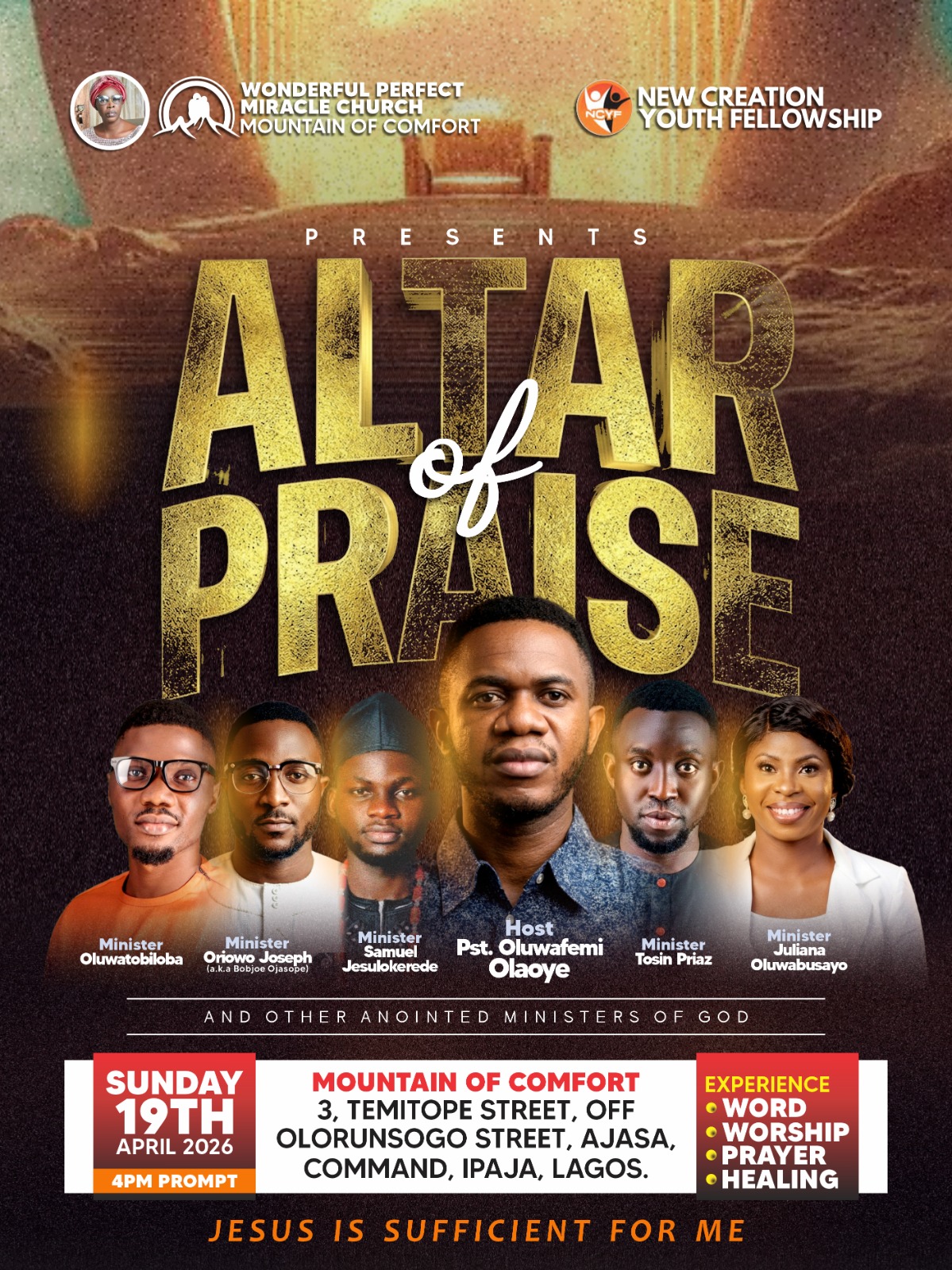 ALTAR OF PRAISE